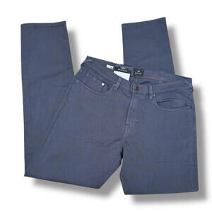 NWT Paul Smith Men’s Tapered Fit Jeans 31Rx31 Gray Trousers Stretch Cotton $300